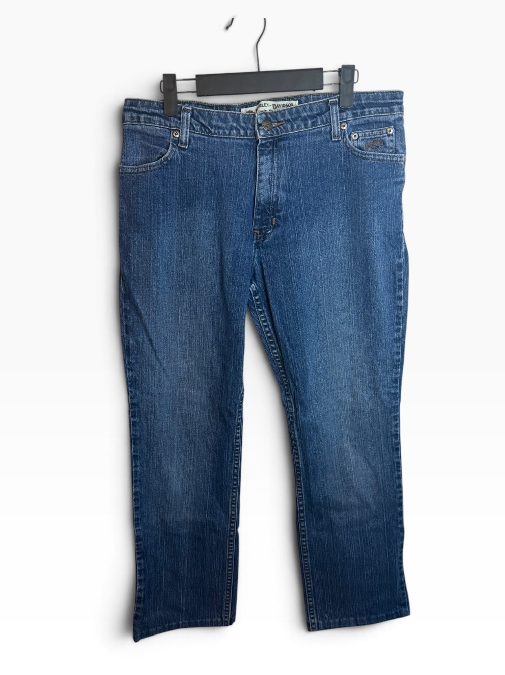 Harley Davidson Medium Wash Y2K Bootcut Jeans